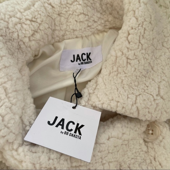 NWT Jack by BB Dakota soft skills ivory coat - Picture 5 of 9